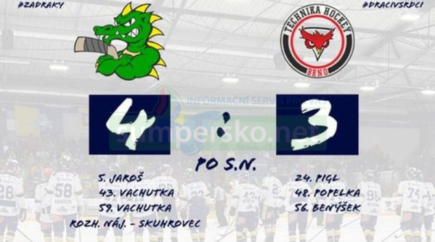 HOKEJ: Šumperk vs Brno 4:3sn