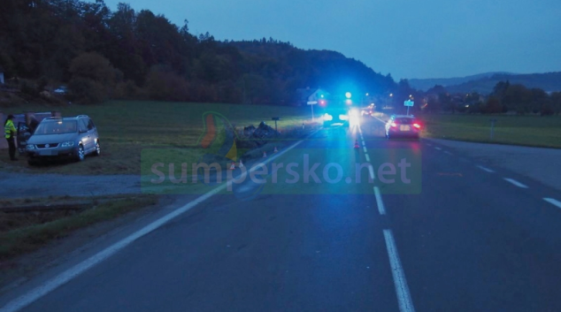 Nedal přednost mezi Kláštercem a Vyšehoří