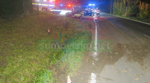 Řidička v Libině podcenila rychlost