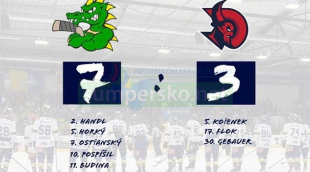 HOKEJ: Šumperk vs Nový Jičín 7:3