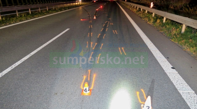 Podnapilá řidička nezvládla jízdu po dálnici