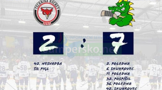 HOKEJ: Brno vs Šumperk 2:7