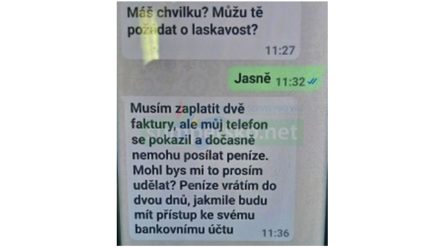 Myslel si, že pomáhá synovi