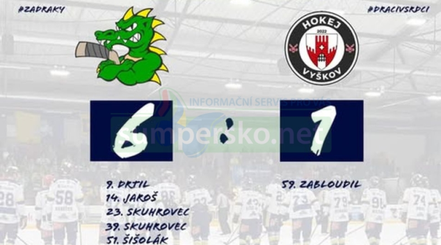 HOKEJ: Šumperk vs Vyškov 6:1