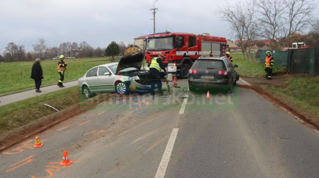 Řidič přejel do protisměru