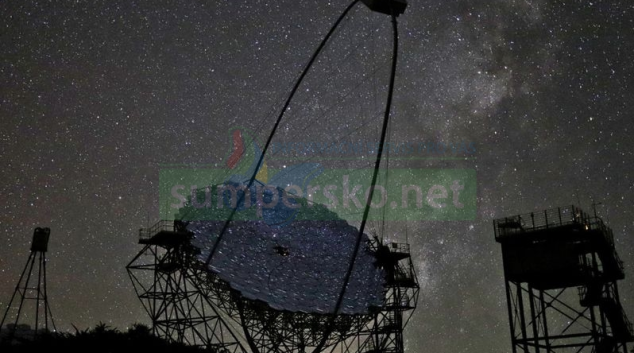 Obří soustavy šedesáti dalekohledů ve Španělsku a Chile