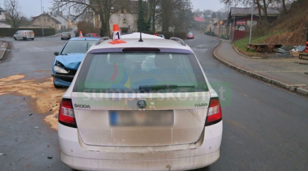 Nedal přednost na křižovatce