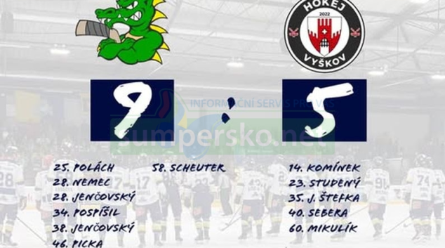 HOKEJ: Šumperk vs Vyškov 9:5