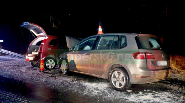 Řidička podcenila rychlost