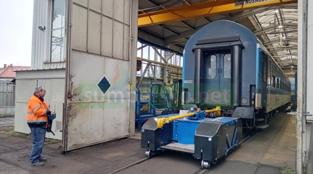 Želvy pomáhají s posunem vozidel v moravských depech