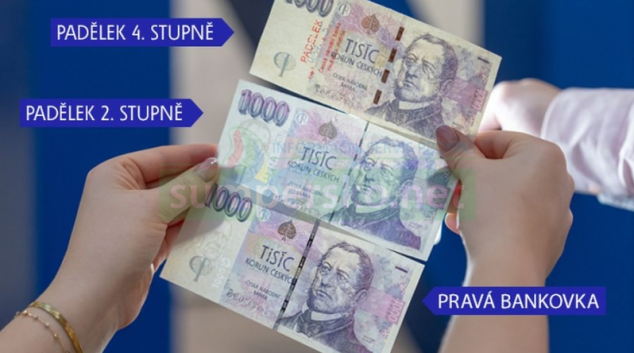 Padělky bankovek a mincí v loňském roce