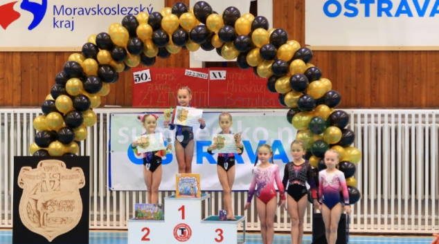Gymnastky z GK Šumperk uspěly v Ostravě