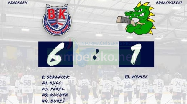 HOKEJ: Havlíčkův Brod vs Šumperk 6:1