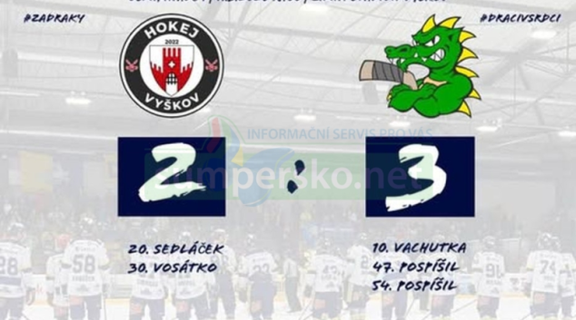 HOKEJ: Vyškov vs Šumperk 2:3
