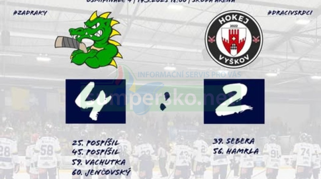 HOKEJ: Šumperk vs Vyškov 4:2