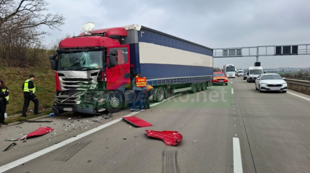 Hasiči z Olomouckého kraje pomohli zraněnému řidiči kamionu