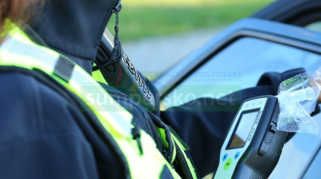 Podnapilou řidičku zastavila policie