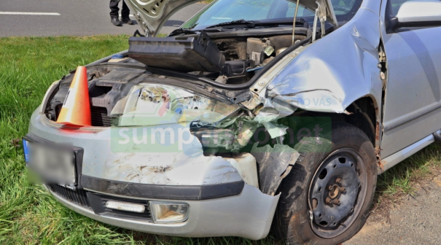 Řidička nedodržela bezpečnou vzdálenost