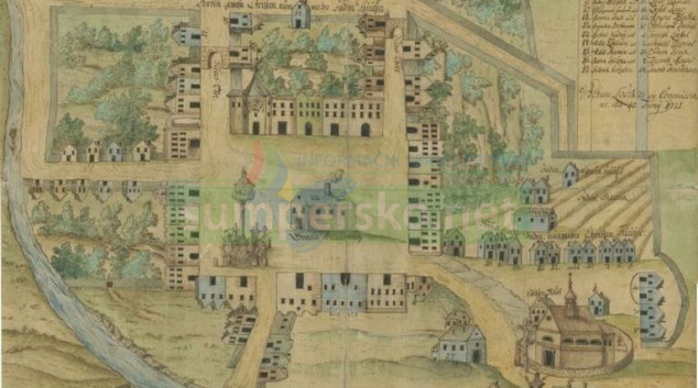 Unikátní plán židovské čtvrti v Lošticích z roku 1727 v UNESCO