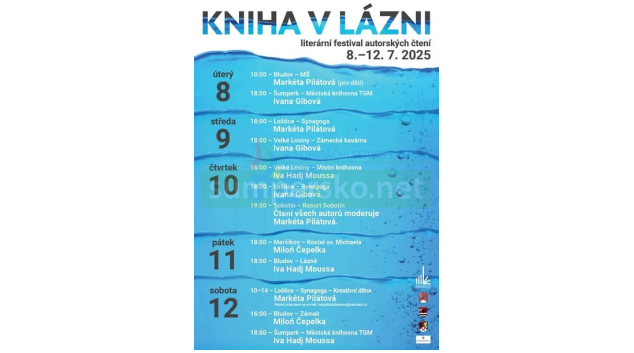 Počtvrté za knihami do lázní