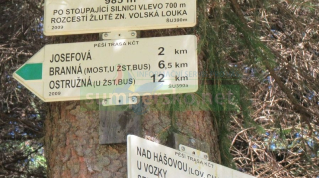 Petříkov a Branná v Jeseníkách