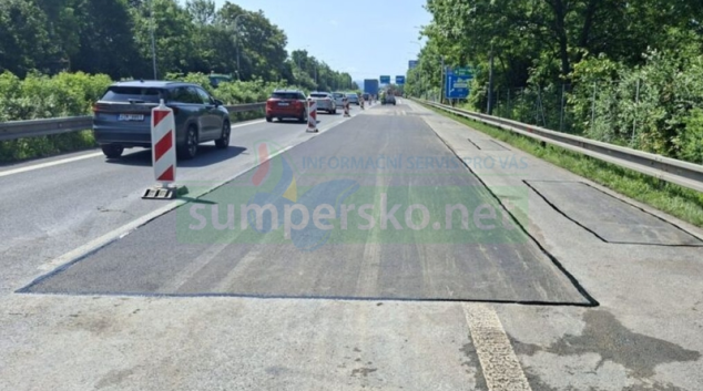 Velkoplošné opravy dálnice D46