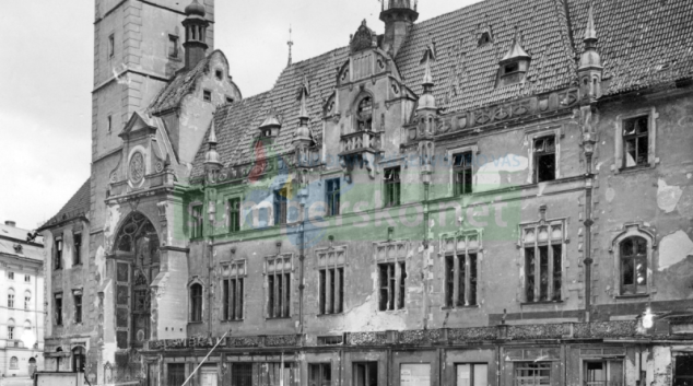 Olomouc v roce 1945 a dnes