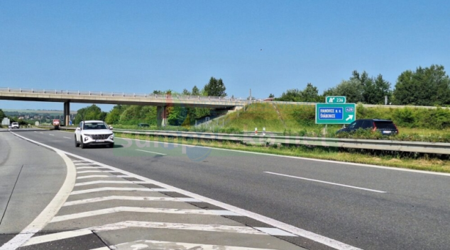 Dálnice D1 v Olomouckém kraji