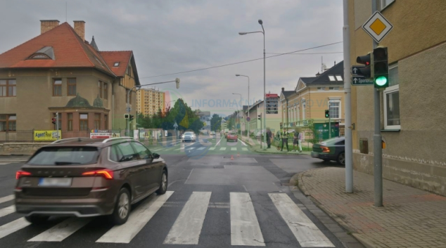 Dopravní nehoda v Šumperku