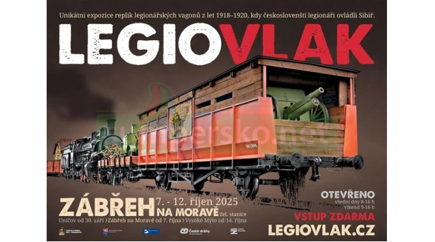 Legiovlak v Zábřehu