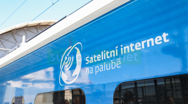 Satelitní internet Starlink ve vlaku