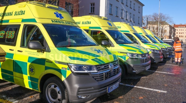 V Olomouckém kraji k lidem vyjedou nové sanitky