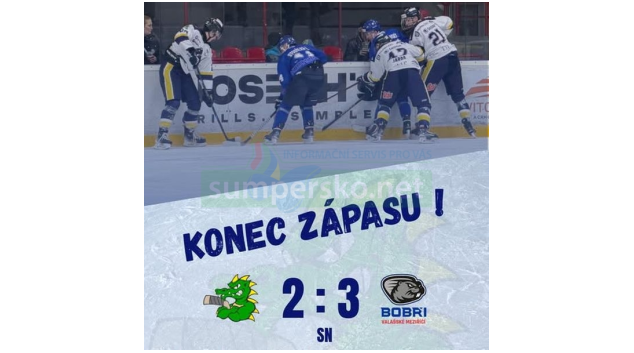 HOKEJ: Šumperk vs Valašské Meziříčí 2:3 SN