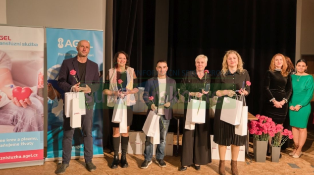 Slavnostní ocenění dárců krve a krevní plazmy