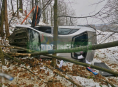 Auto v Jakubovicích skončilo na boku