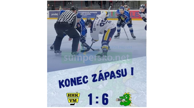 HOKEJ: Velké Meziříčí vs Šumperk 1:6