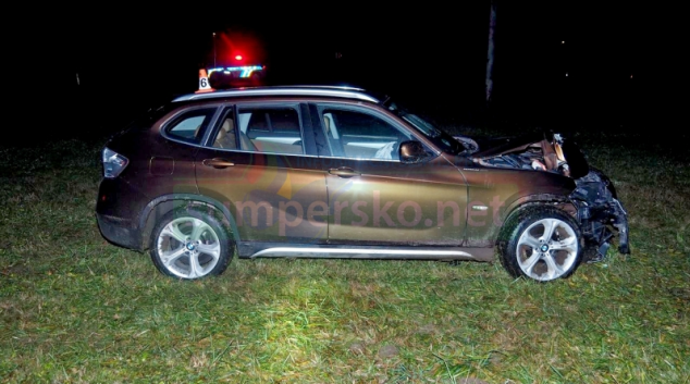 Zřejmě rychlost mohla za nehodu ve Štítech