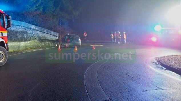 Řidiče v Kopřivné zastavila zeď