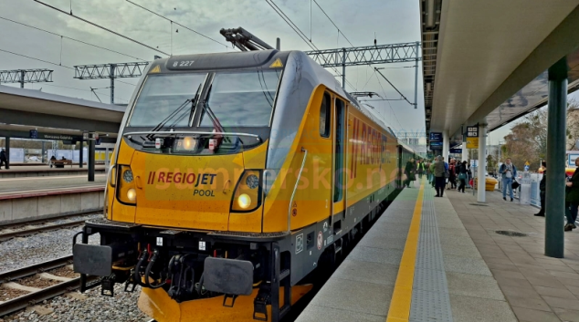 V neděli začne platit nový jízdní řád RegioJet