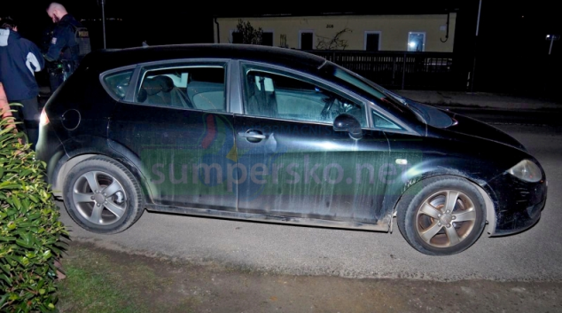 Zdrogovaný řidič v Šumperku nechal v místě kolize registrační značku