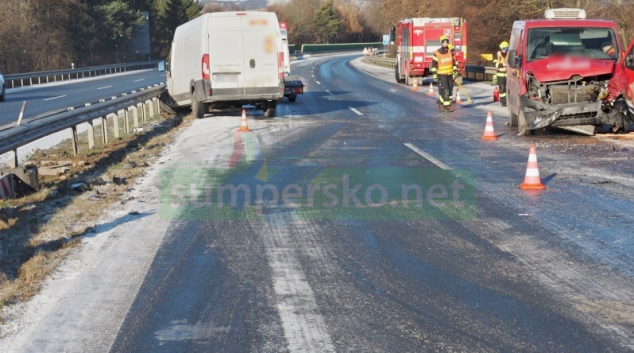 Hromadná nehoda u Mohelnice