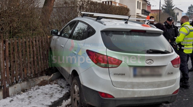 Podnapilá řidička bourala v Šumperku