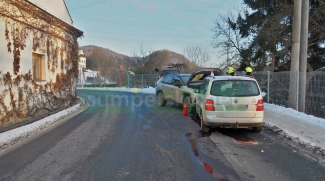 Řidič v Olšanech přejel do protisměru