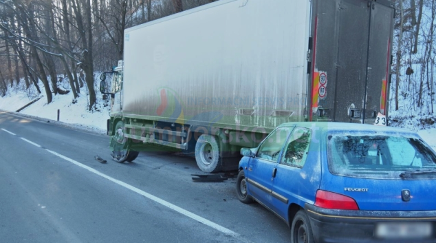 Řidička nedobrzdila mezi Kláštercem a Postřelmovem