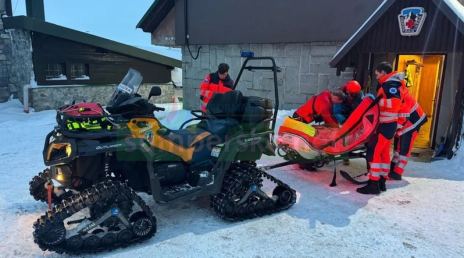 Náročné odpoledne na Červenohorském sedle