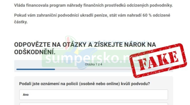 Pozor na podvodný web