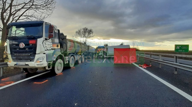 Tragická nehoda na dálnici D35