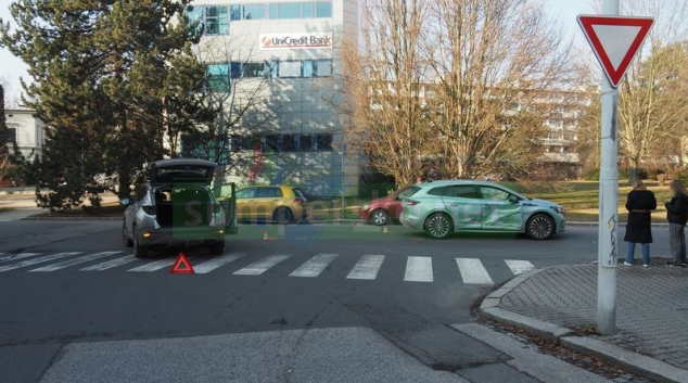 Řidič v Šumperku nedal přednost