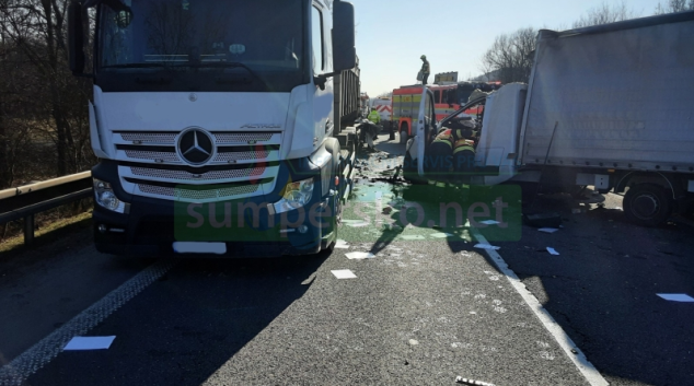 Dopravní nehoda uzavřela dálnici D35