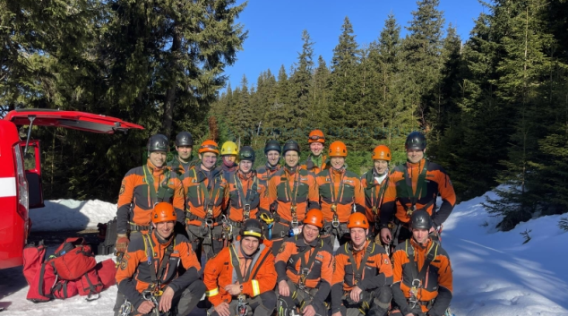 Hasiči-lezci trénovali v Jeseníkách